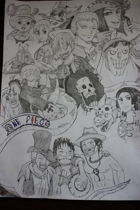 Luffy And Crew By 009mustek On DeviantArt luffy-and-crew-by-009mustek-on-deviantart