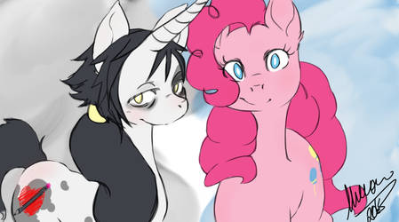 Me and my pony waifu, Pinkie Pie (Diane)