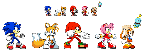 Sonic Tails Knuckles Amy, Supersonicfan15 Images Sonic 12 Hd Wallpaper ...