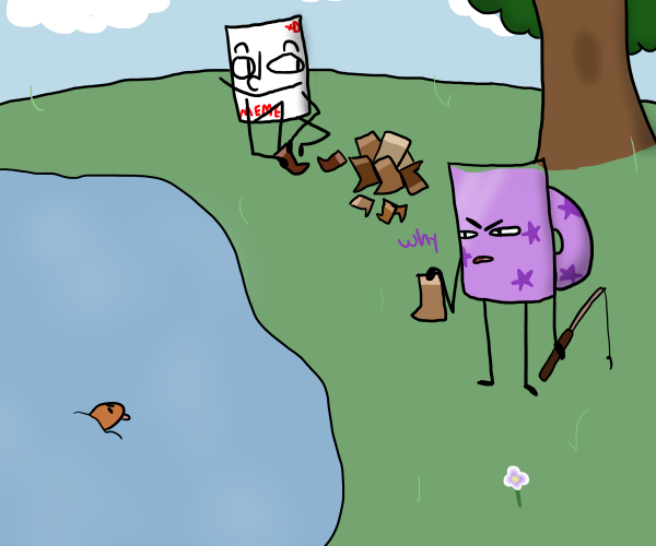 BFDI Summer Tournament: Gone Fishing by kneatoo on DeviantArt