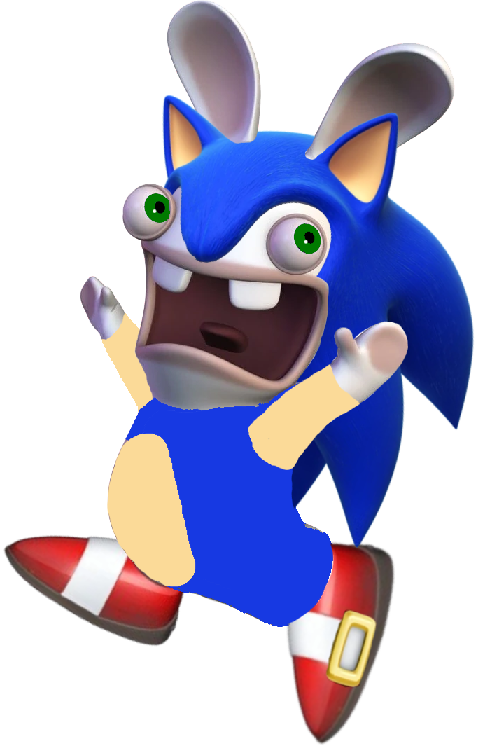 Rabbid Sonic by Sonicfan6495 on DeviantArt