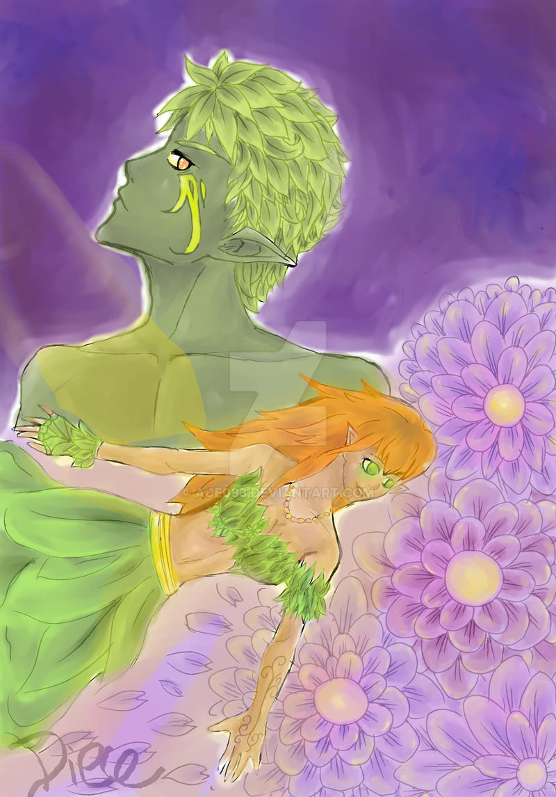 ::fairy and Dryad::