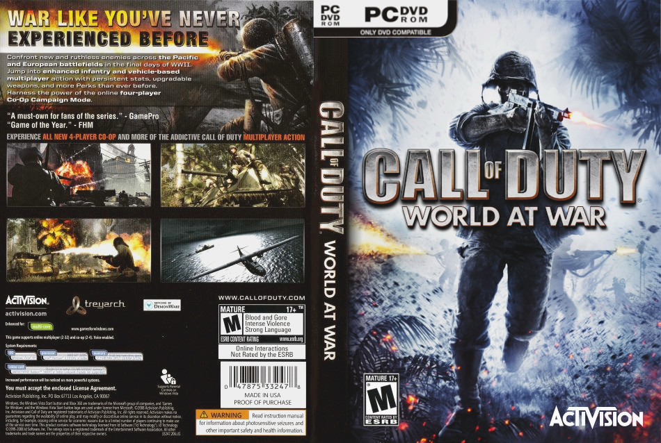 Call Of Duty Word At War Cover Art by BelkacemRezgui on DeviantArt