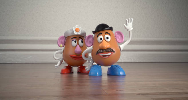 Mr and Mrs Potato Head