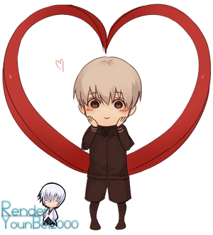 Chibi Kaneki Render By YounBel2000