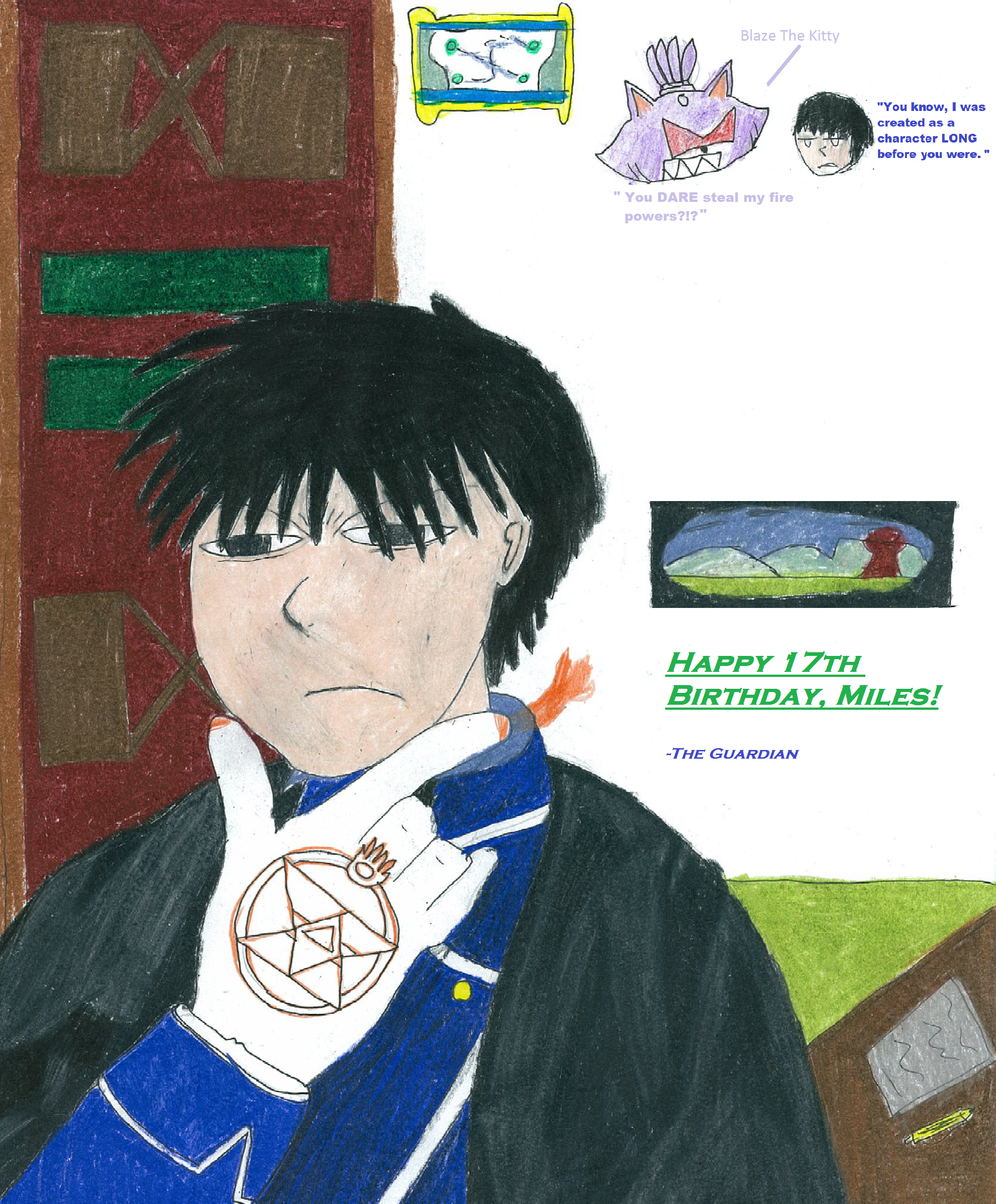 Birthday Gift- Roy Mustang