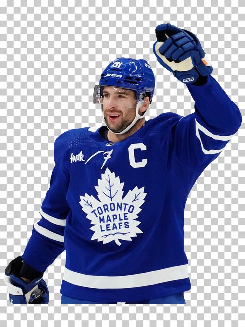 Download Toronto Maple Leafs Player Blue Art Wallpaper