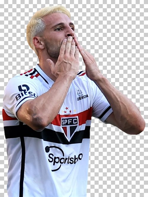 Calleri of Sao Paulo looks on during a match between Sao Paulo and