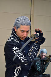 Vergil Cosplay DMC5 Katana Ready