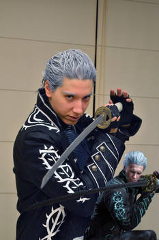 Vergil Cosplay DMC5 Katana Ready