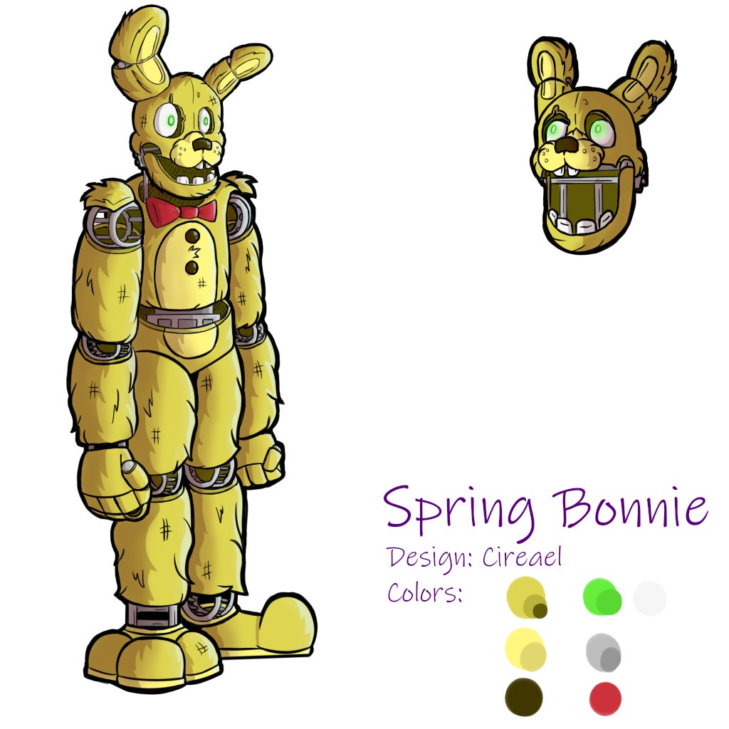 Springbonnie Design by Cireaell on DeviantArt