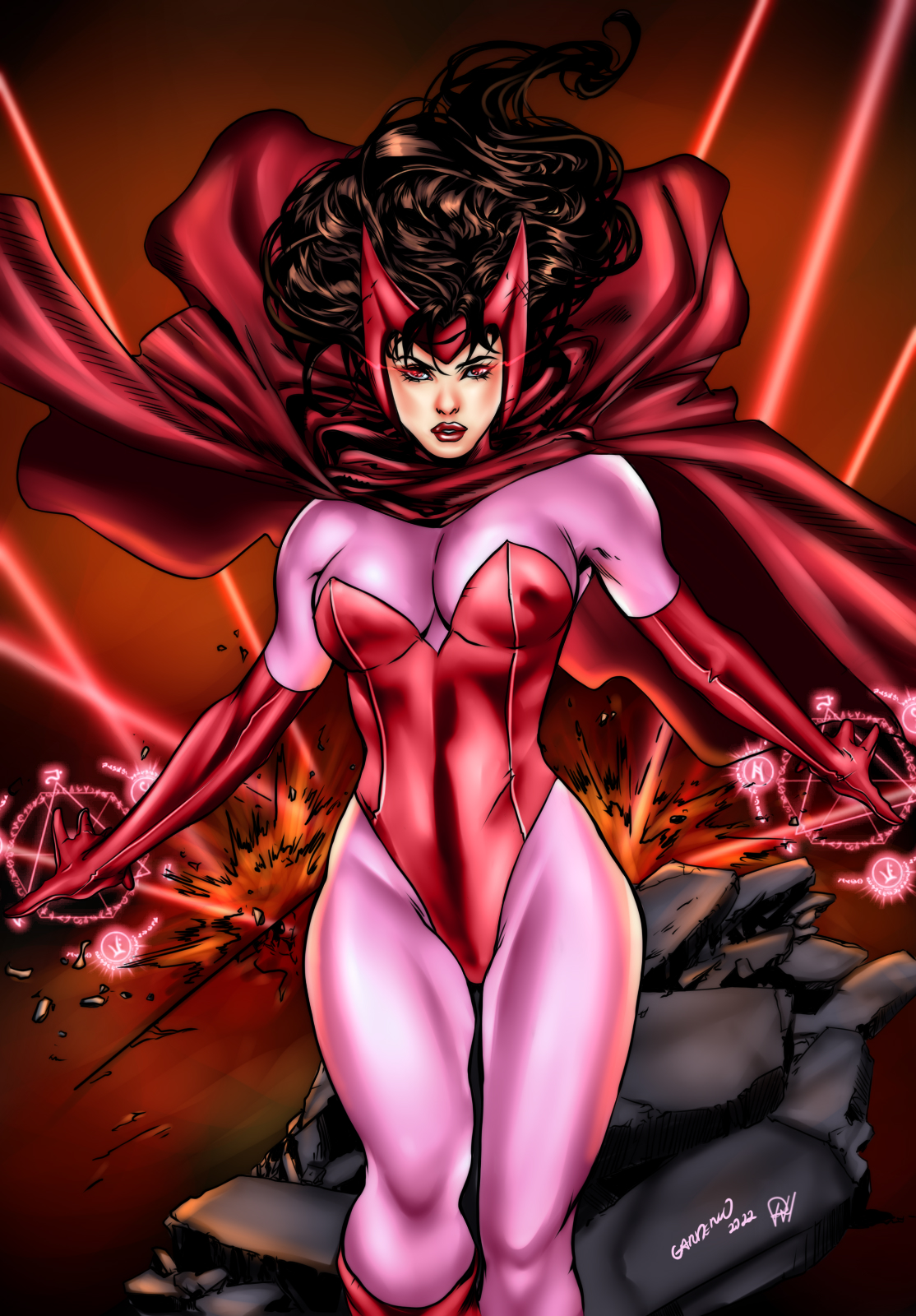 Scarlet Witch - Autumn by Almayer  Scarlet witch marvel, Scarlet witch,  Marvel comics