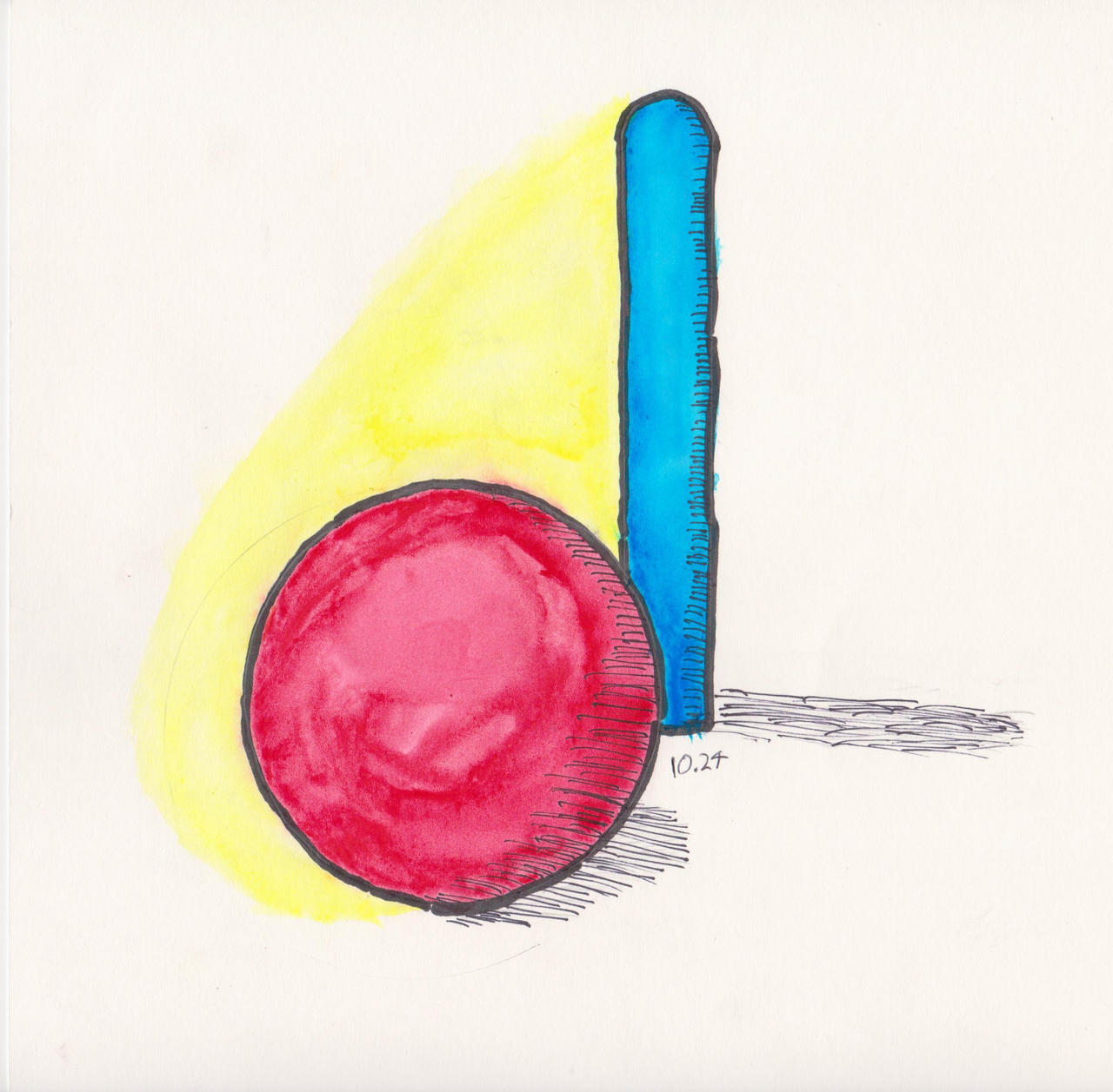 Target Ball + Walmart Pole 2023.10.24 by SpacemanNik on DeviantArt