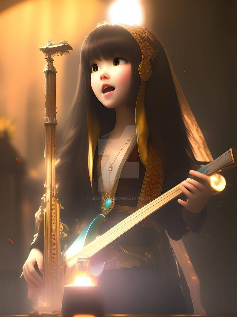 Blackie Lawless rockstar Lead singer Wasp 3D toon by CroakRocker on ...