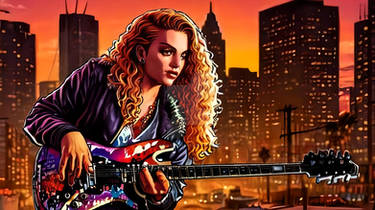 Blackie Lawless rockstar Lead singer Wasp Cartoon by CroakRocker on ...