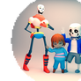 Undertale Blender Cycles Render