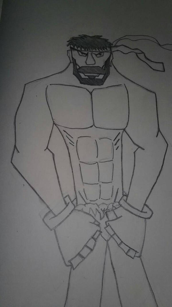 Bearded ryu by optimusnerd469 on DeviantArt