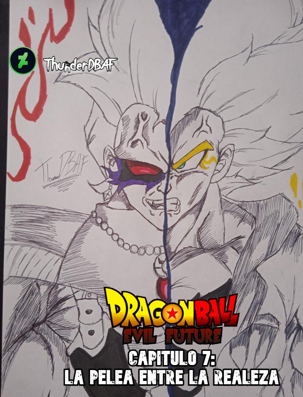 DRAGON BALL EVIL FUTURE [VOL .1] PAG 0,2 by ThunderDBAF on DeviantArt