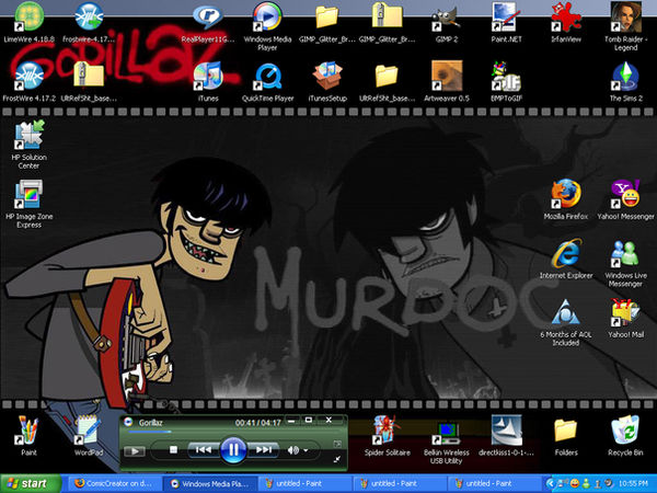 Mdoc Computer Background Screenshot: Murdoc Desktop by ComicCreator on DeviantArt