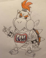 Dry Bowser Jr. Mockup Drawing