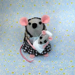 Mother and Baby Mouse by The-House-of-Mouse