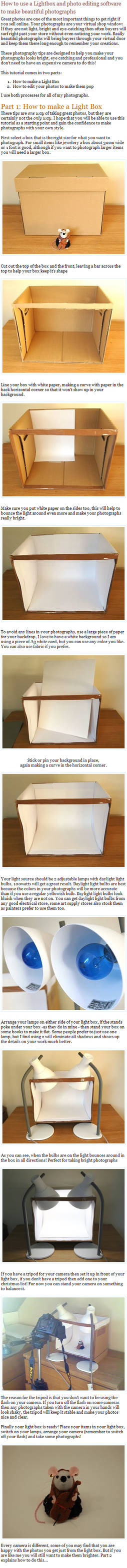 How to make a Light box by The-House-of-Mouse