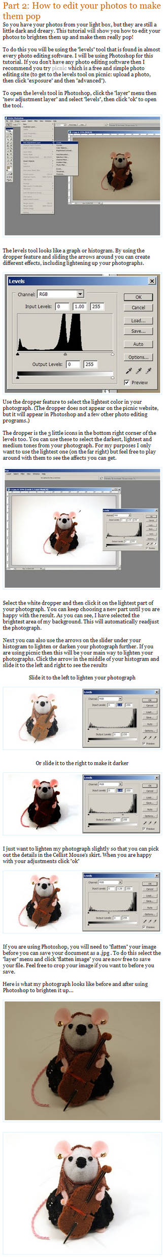 Editing your photos