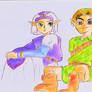 Link and Zelda