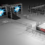 WWE - Tour Arena Lighting Test