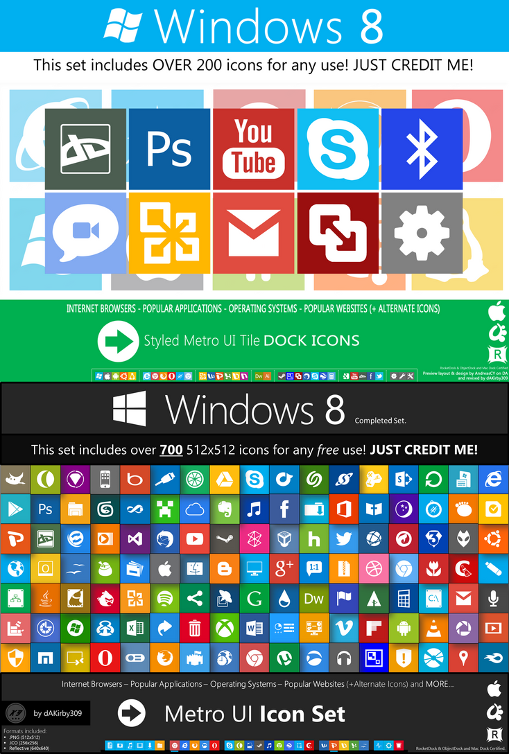 Old Metro UI Set Preview vs. New Metro UI Preview by dAKirby309 on ...