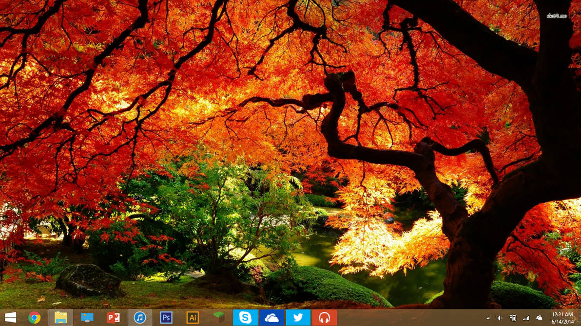 My Windows 8.1 Taskbar Concept by dAKirby309 on DeviantArt