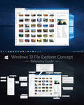 V4 Windows 10 Explorer Concept - Re-Imagined by dAKirby309