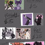 Commission sheet!