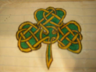 Celtic Shamrock Colored