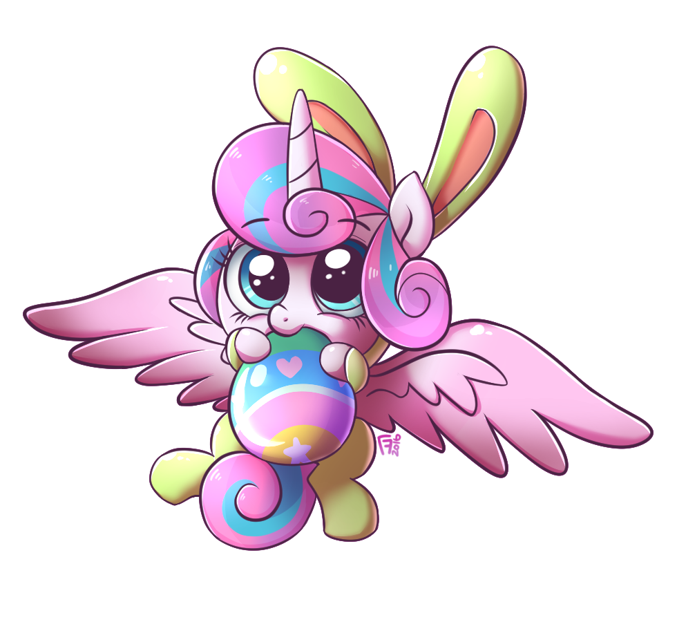 [My Little Pony] Happy Easter Flurry Heart!