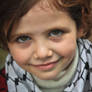 a beautiful Littel Palestinain Girl