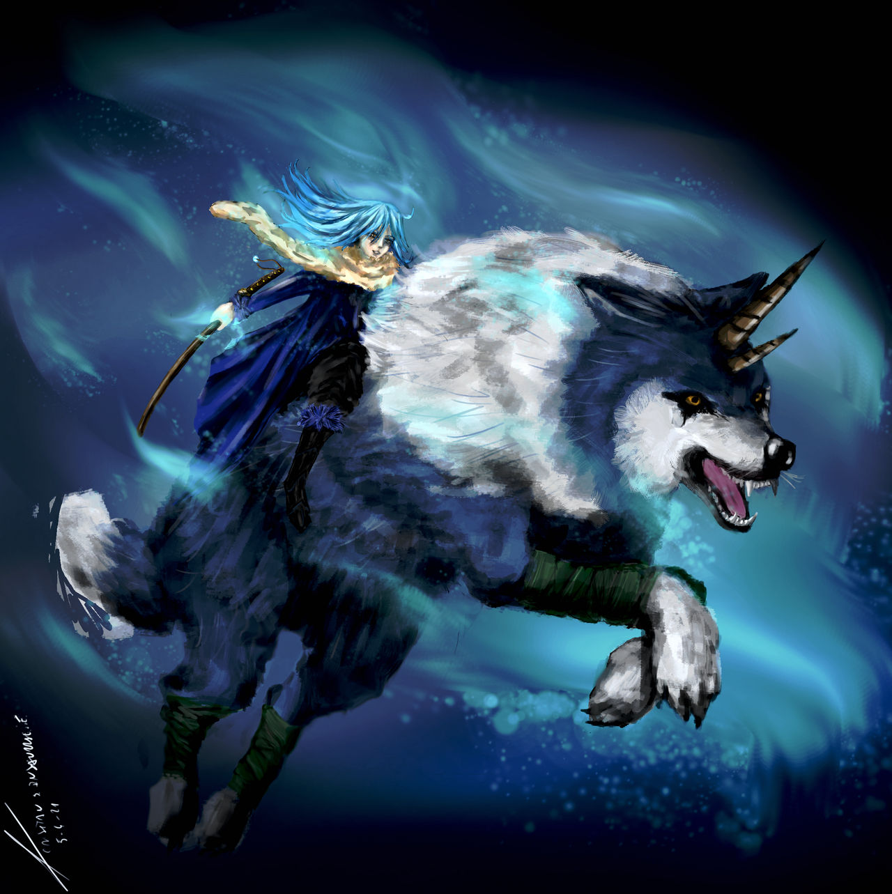 Fanart Rimuru Y Ranga Tempest by cristianinsu87 on DeviantArt