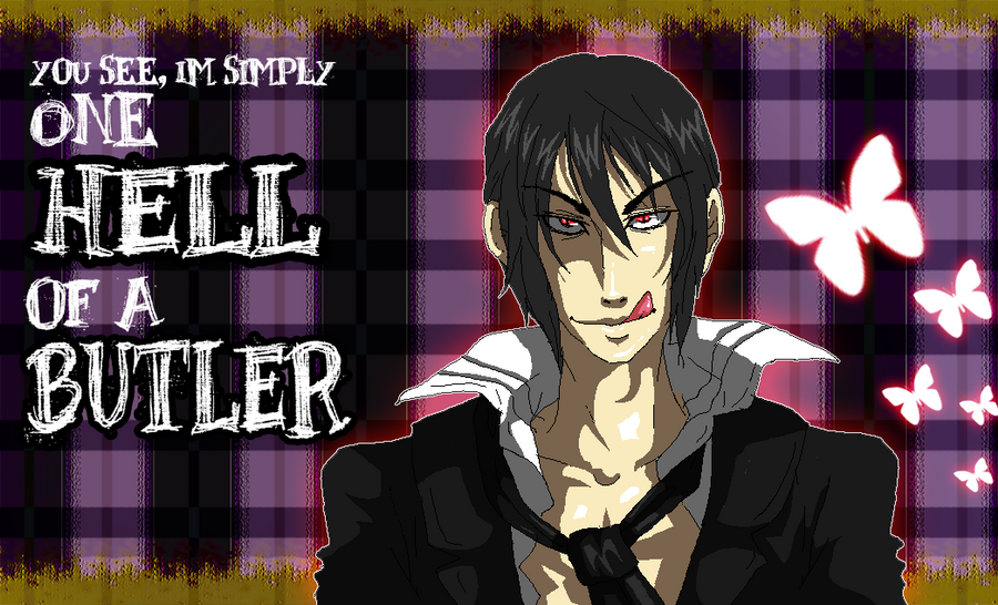 Mischievious Butler .::One Hell of a Butler::. by Manicfool on DeviantArt