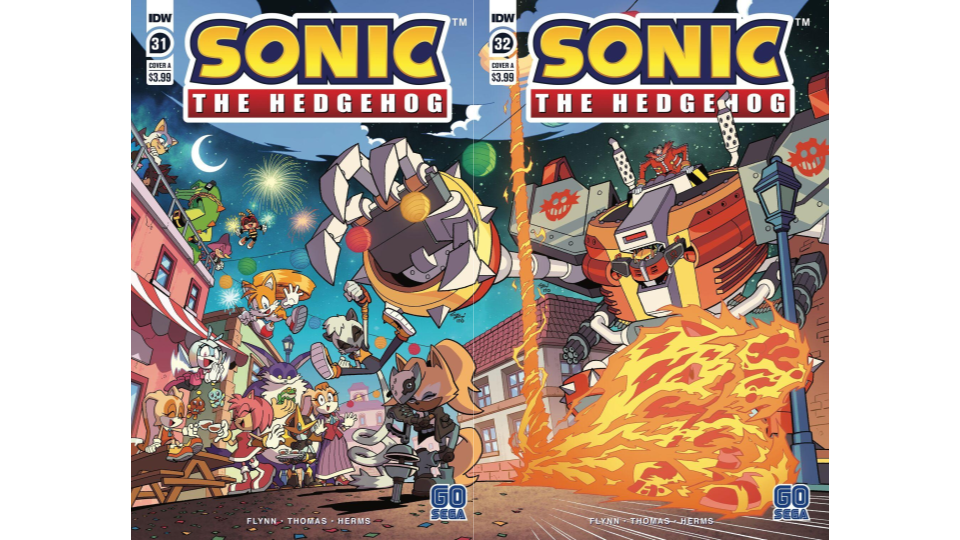 Mavin  Sonic the Hedgehog #32 B Cover IDW SEGA NM Comics Book