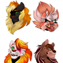 Commission- Lion's Emotions