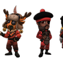 Commission- Demoman And 2 Pyros