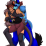Commission- Catra And Bluey