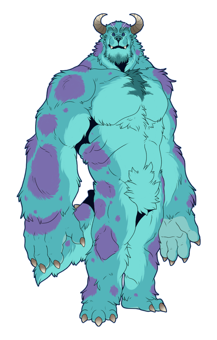 Sully Skin Pattern Sulley (My Artistic Version) by Wirwik on DeviantArt