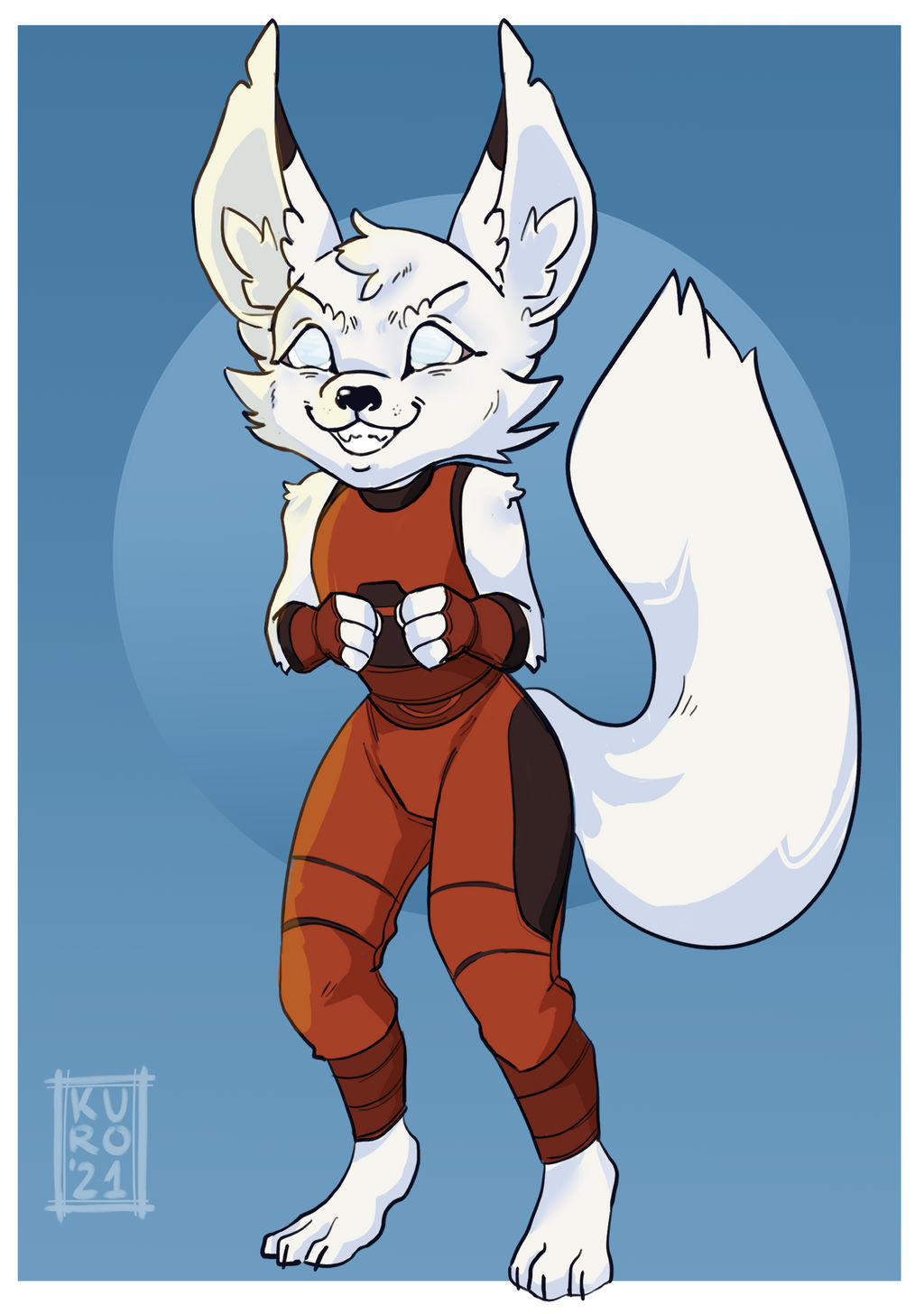 Chibi Furry commission by KuroLeLionn on DeviantArt