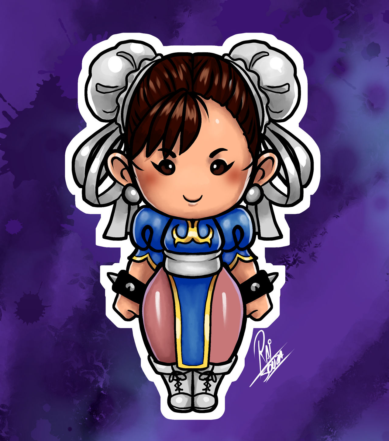 Chibi Chun-li by RaiSouza on DeviantArt