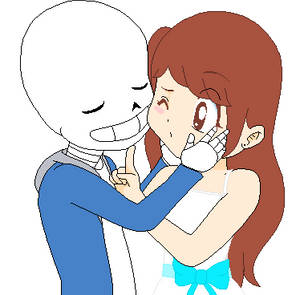 Undertale - Sans x  Faye