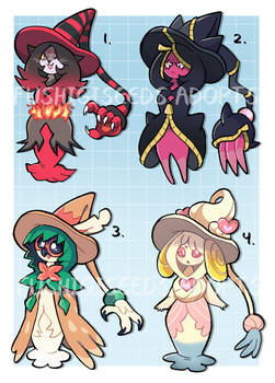 Pokefusion Adopts! Hatterene Series [CLOSED]