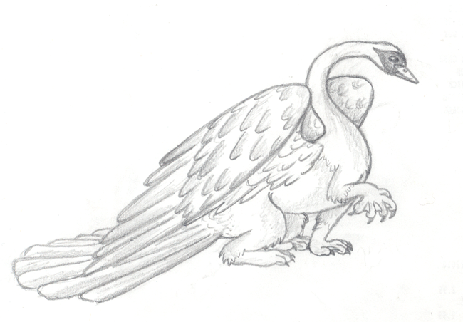 Swan gryphon