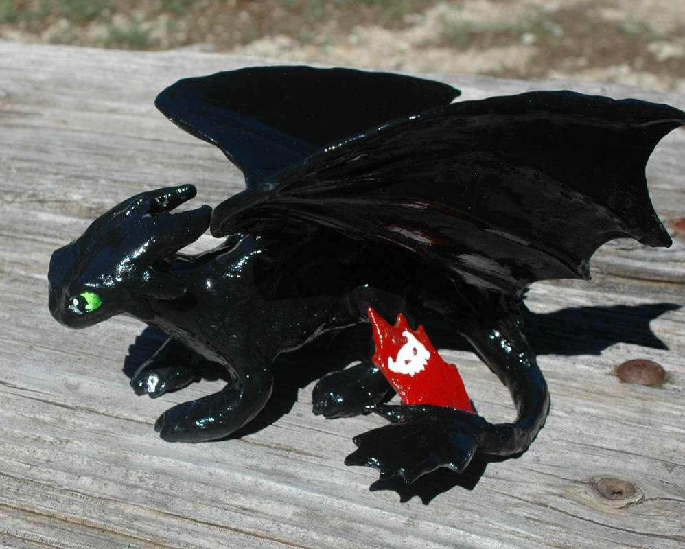 Toothless Sculpture by Dracohydrus33 on DeviantArt
