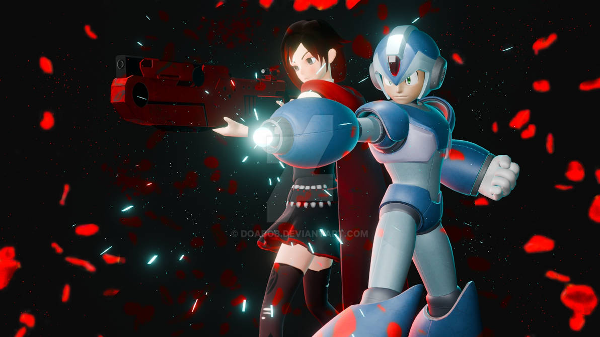 Ruby Man Get Ruby and Megaman by DoaBob on DeviantArt